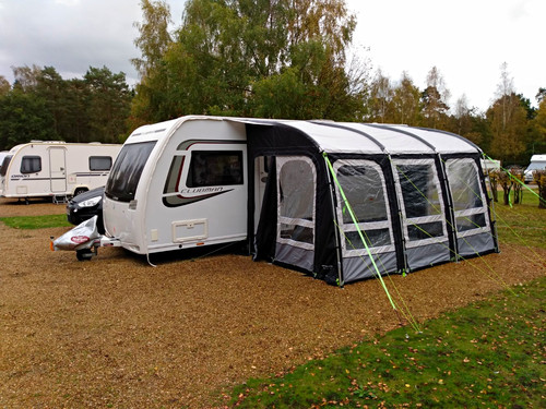 Caravan awning kampa rallye - caravan,